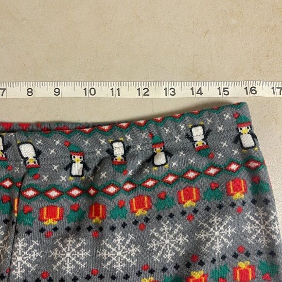 Christmas Holiday Santa Christmas Tree Leggings Xl 15/17 - Picture 6 of 10